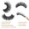 Eliace Natural Wispy Lashes Faux 3D Criss Cross Fluffy Lashes Cat Eye lashes Handmade Sexy Fake Eye Lashes, Thick Reusable & Soft False Lashes for Fox Eyelashes, Cat Eye lashes Wispy 15 Pairs | Chloe