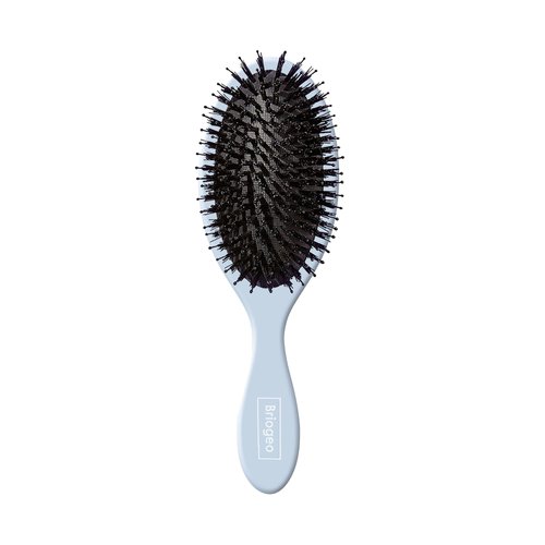 Briogeo Vegan Boar Bristle Hair Brush, For Long, Short, Thick, Thin, Curly, Wavy, Straight Hair, ...
