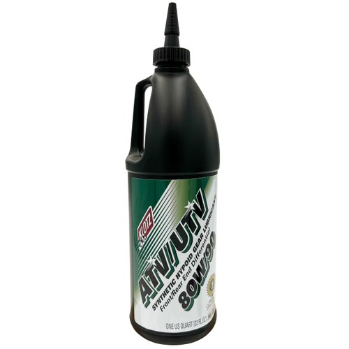 Klotz ATV UTV SXS 80W-90 Front & Rear End Differential Fluid Synthetic Klotz Oil Lubricant – 32 Ounce | Side by Side Transmission Differential Gear Protection, Corrosion Inhibitor, Anti-Wear