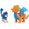 Paw Patrol, Rescue Knights Chase and Dragon Draco Action Figures Set, Kids Toys for Ages 3 and up