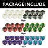 48 PCS MTG Dice Counters Magic The Gathering Counter +1/+1 Life Tokens Commander 6 Sided Dice Set for MTG, TCG, Card Games Accessories