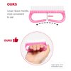 4 Pack Handle Grip Nail Brush,Hand Fingernail Scrub Cleaning Brushes for Toes and Nails Cleaner，Also Suitable For Bathroom, Shower, Kitchen, Carpet, Floor, Bathtub, Etc