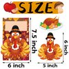 Thanksgiving Cutlery Holder 24 PCS Thanksgiving Utensil Holder Set Turkey Table Decorations Table Setting Decor for Thanksgiving Party Autumn Fall Thanksgiving Table Decorations Family Party Supplies