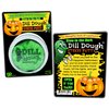 Gears Out Halloween Dill Dough Stress Putty - Naughty Jack-O-Lantern's Special Halloween Edition Design - Stress Putty for Friends - Made with Real Dill, Neon Green, Glow-in-The-Dark Therapy Putty