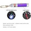WNZQK 6 PCS Cat Toys Laser Pointer Mini Keychain Laser Pointer LED Flashlight Dog Laser Toy Pet Remote Control Laser (6 Pcs Pack A)