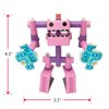 PIPEROID Hammer Rose - Japanese 3D Paper Puzzle DIY Robot kit for Kids and Origami Kit for Adults