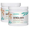 Organic Colloidal Oatmeal Bath Soak – 6oz 2-Pack of Oatmeal Powder for Dry, Irritated, Itchy Skin Relief – Cruelty-Free & Organic Bath Products for Adults Bath, Baby & Kids Bath by Mambino Organics