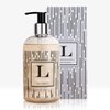 Monogrammed Liquid Hand Soap | Choose from Letters A to Z | Citrus Bloom Scent | Personalized Monogram Liquid Hand Soap for Bathroom | Cruelty & Paraben Free |12 oz - Letter L