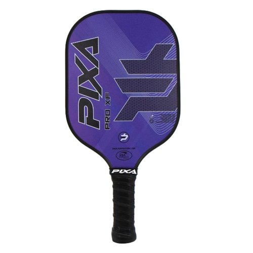 PIXA Pro XF T-700 Carbon Face Premium Pickleball Paddle; 20mm; Long 5.5 inch Handle; Premium Grip; Intermediate/Advanced; Great Gift!