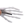 10Pcs Skeleton Hands Hair Clips 3 inch Hand Bone Shape Hair Clips Halloween Party Hair Accessories, White