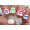 Mud Princess Nail Art Decals