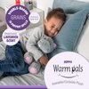1i4 Group Warm Pals - Hippo - Cozy Lavender Scented Plush Toys - Stuffed Animal - Coolable Bedtime Comfort Plushie