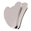 Stainless Steel Gua Sha Stainless Steel Guasha Metal Gua Sha Facial Tools Massage Guasha Tool for Face Gua Sha Tool Gua Sha Stone Massager Gua-sha Face Sculpting Tool Body (Stainless steel gua sha)