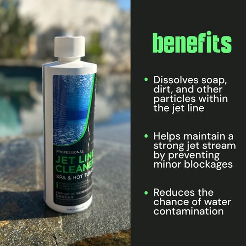 MAV AquaDoc Spa Jet Cleaner for Hot Tub - Spa Jet Line Cleaner for Hot Tubs & Jetted Tub Cleaner to Keep Your Jets Clean - Fast Acting Spa Flush for Hot Tub (Jet Line Cleaner - 1 Pint)