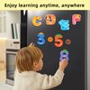 Cocurb 52 Pack Magnetic Letters Numbers Fridge Magnets for Toddlers 1 to 3 Learning Toys, Animal ABC Cardboard Magnets for Refrigerator Colourful Alphabet Toys Baby Educational Toys
