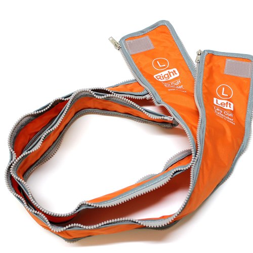 Air Relax] Sequential Air Compression Leg Massager. Blood & Lymphatic Circulation Therapy System. [Leg Extension Cuffs Only]