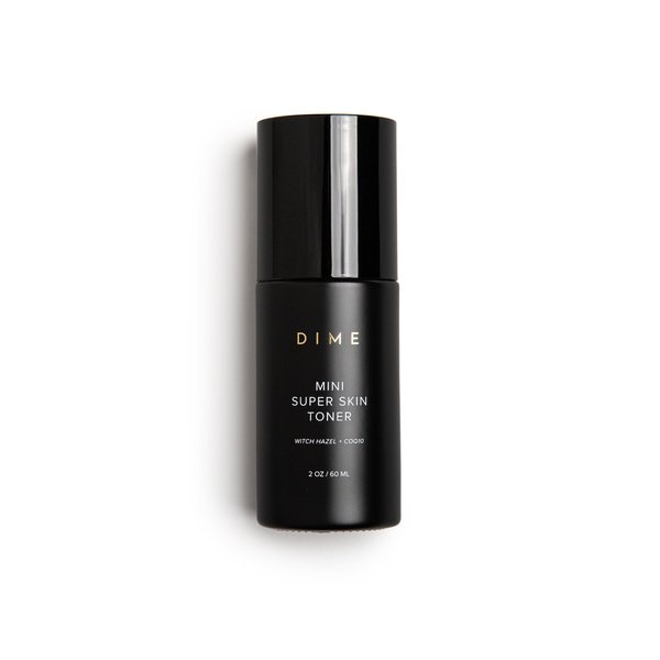 DIME Beauty Mini Super Skin Toner, Alcohol-Free Witch Hazel Toner, Travel-Size Toner with Cucumber Extract, 2 oz / 60 ml