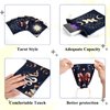 XSYLOHXL Tarot bag kit 6 pcs tarot card bags and pouches tarot deck holder storage gift velvet bags with sturdy drawstrings also suitable for crystals dices Witchcraft and divination Supplies