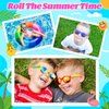 GIFTINBOX Kids Sunglasses Bulk,Kids Sunglasses Party Favor，16pack Neon Sunglasses For Kids Boys Girls Age 3-8,Party Favors For Kids 3-5 with UV400 Protection Pool Beach Birthday Party Favors