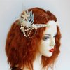 Sup-Coente Mermaid Bead Hairband Seashell Crown Starfish Headband Pearl Tiara Headdress Mermaid Halloween Costumes For Women