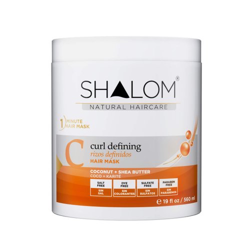 YBW Shalom HAIR MASK COCONUT AND SHEA BUTTER