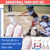 LEIFIDE 148 Pcs Baseball Party Favors Baseball Team Gifts Include Drawstring Bag, Silicone Wristbands, Keychain, Braided Rope Necklaces and Stickers Birthday Gifts for Baseball Players Lover
