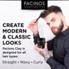 Pacinos Signature Line Clay Hair Paste - Long Lasting Styling Wax with Firm Hold for All Hair Styles 4 Oz