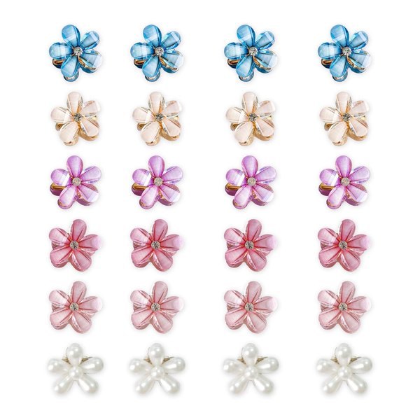 YKYOBFA 12 pcs Volumizing Hair Clips Volumizing Roller Clips Hair Volume Clips for Roots Volumizing Hair Root Clip Hair Clips For Volume Root Clips for Hair Volume Women and Girls