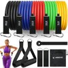 Resistance Band Set Workout Resistance Bands with Handles Stretch Bands for Exercise Bands Workout Bands Resistance Bands for Working Out Fitness Bands Work Out Bands Ligas para Hacer Ejercicio