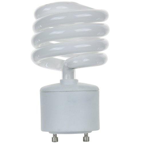 Sunlite SL23/GU24/41K SL23/GU24/41K 23-watt GU24 Spiral Energy Saving GU24 Base CFL Light Bulb, Cool White