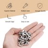 Wing Nuts,1/4"-20 Wing Nuts,304 Stainless Steel Wing Nuts,Fasteners Parts Butterfly Nut,Hurrican Screws Hand Twist Tighten Ear Wingnuts,50PCS