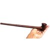 Handcrafted Churchwarden PearWood Hobbit Pipe Gandalf Wizard Pipe Long Stem Wooden Tobacco Pipe 10" inches Long - Pipe Stand not Included