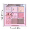 JIMYAUQIN Blooming Your Own Beauty Eye Shadow Palette, 9 Shades (Romantic Sakura)