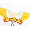 Sukyfecde Jessie Costume Girls Toddler Princess Dress up Birthday Outfits Halloween Role Play Clothes 4t Yellow
