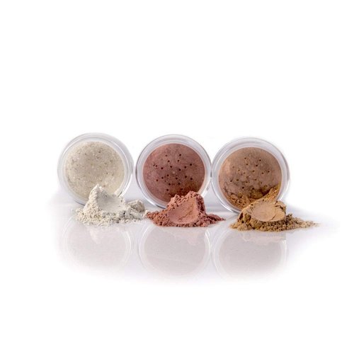 3 pc Full Size Mineral Makeup Set (Pink Bisque)
