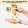 NOUSEG 2PCS Gold Foil Peel Off Mask - Peel Off Face Mask - 98.4% Gold Mask - gold face Mask - Blackhead Remover Mask And Deeply Cleans Moisturizing