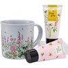 Heathcote & Ivory Busy Bees China Mug Honey & Rose Orange Blossom Hand Cream Set, 1 Count (Pack of 1)