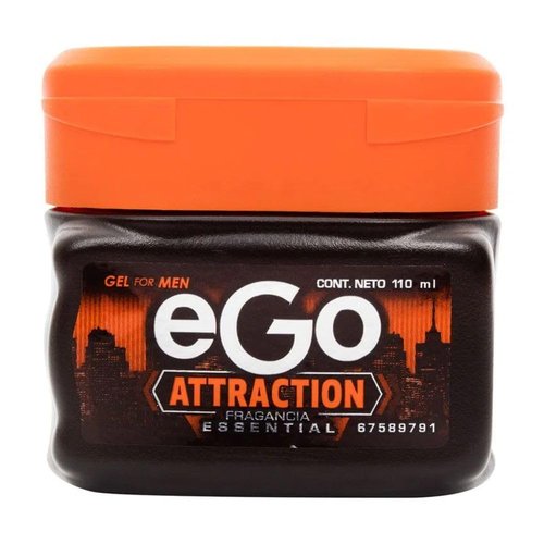 RUUFE Hair Gel for Men - eGo Attraction Gel, Tapa Naranja, Gift for Men (6 Pack)