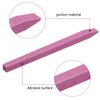 12 Pieces Nail Pumice Stone Stick Stone Nail File Pumice Stone Nail Cuticle Pusher Stone File for Home Salon Nail Buffing Tool