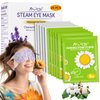 ProCIV 20 Packs Steam Eye Masks, Warming Eye Masks for Dark Circles, Disposable Self-heating Hot Eye Mask Soothing Headache, Dry Eyes, Heating Eye Mask for Stress Eye Fatigue Relief Moher's Day Gift