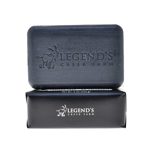 Legend's Creek Farm Goat Milk Soap - Triple Milled Moisturizing Soap Bar for Hands and Body - 9 Oz Creamy Lather, Nourishing, Natural Soap for Sensitive Skin (Balsam Cedar & Pine Tar, Pack of 1)