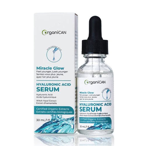 Hyaluronic Acid Serum with Vitamin C & E - Skin Brightening,Anti Aging,Plumping, Hydrating Collagen Boost for Reducing Fine Lines, Wrinkles - Non Greasy,Fragrance Free