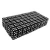 Super Z Outlet Standard 16mm Black Dice with White Pips Dots for Board Games, Activity, Party Favors, Toy Gifts (100 Pack)