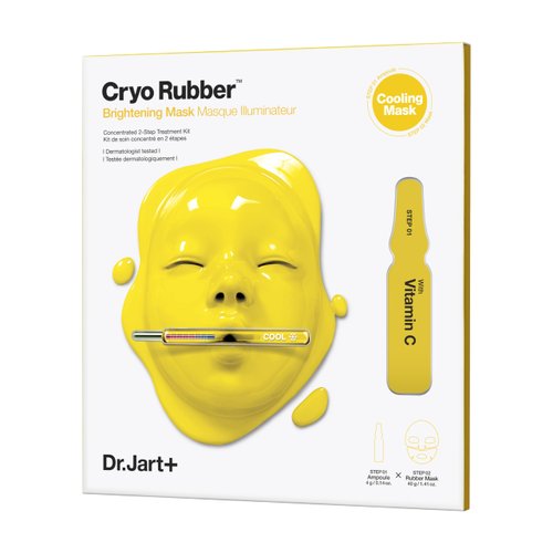 Dr.Jart+ Cryo Rubber Brightening Face Mask | Korean Skin Care, 1.41 Ounce