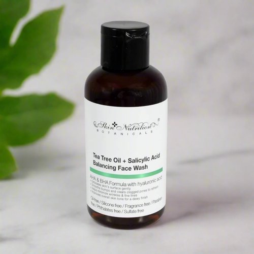 Generic Skin Nutrition Botanicals Tea Tree Oil & Salicylic Acid Balancing Face Wash, 4 oz.