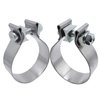 Roadformer 4" Exhaust Clamp Narrow Band Stainless Steel (2 Pack)