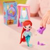 SWEET SEAMS 6" Soft Rag Doll Bundle Pack – 2pc Toy | The Little Mermaid Ariel Doll and Vanity Playset, The Princess and The Frog Tiana Doll & Kitchen Playset