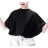 Women Makeup Apron Hair Salon Cape Barber Bib Hair Cutting Apron or Makeup Artist Special Makeup Comb-out Cape(Black)