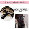 SEVEN STYLE 12 PCS Hair Bows for Women, Hair Ribbon Hair Bows with Long Tail Hair Bow clips Hair Barrettes for Women Accessories