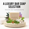 LE JOYAU D’OLIVE Luxury Handmade Soap, 100% All-Natural Soap Bar, Premium Musk & Oud Paradise, Nurtured by Nature for 5 Months, Great as a Gift, Handcrafted Soap for Body & Face, Pack of 1